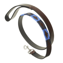 Leather Dog Collar & Lead - Azules by Pampeano Accessories Pampeano   