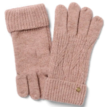 Alice Knitted Wool Gloves - Dusk by Failsworth Accessories Failsworth   