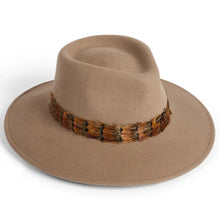 Alston Wool Felt Ladies Fedora - Putty by Failsworth Accessories Failsworth   