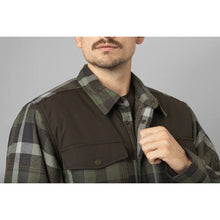 Asmund Insulated Wool Shirt Jacket - Willow Green/Phantom by Harkila Shirts Harkila   