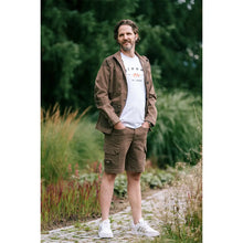 Austin Oxford Cotton Shorts - Teak by Blaser Trousers & Breeks Blaser   