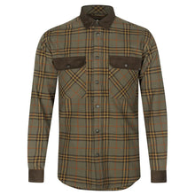 Banff Shirt - Grape Leaf/Terracotta Check by Seeland Shirts Seeland   