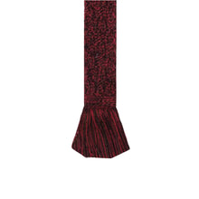 Basket Weave Garter Ties by House of Cheviot Accessories House of Cheviot Merlot  