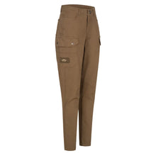 Benita Oxford Cotton Ladies Trousers - Teak by Blaser Trousers & Breeks Blaser   