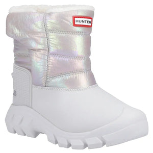 Big Kids Intrepid Snow Boot - Patter Grey/Rainbow by Hunter Footwear Hunter   