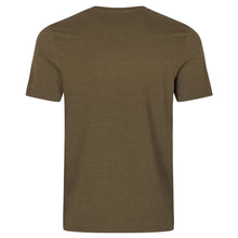 Bird Lover T-Shirt - Dark Olive Melange by Seeland Shirts Seeland   