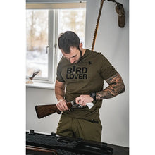 Bird Lover T-Shirt - Dark Olive Melange by Seeland Shirts Seeland   