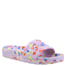 Bloom Algae Marble Lightweight Moulded Slides - Tempered Mauve by Hunter Footwear Hunter   