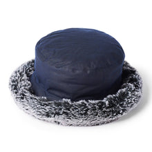 British Wax & Fur Ladies Hat - Navy by Failsworth Accessories Failsworth   