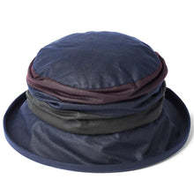 British Wax Ladies Hat - Navy by Failsworth Accessories Failsworth   