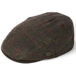 Cambridge British Lambswool Flat Cap - 1480 by Failsworth Accessories Failsworth   