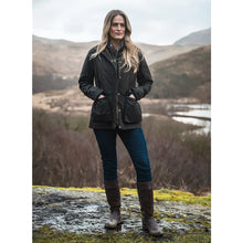 Caledonia Ladies Wax Jacket by Hoggs of Fife Jackets & Coats Hoggs of Fife   