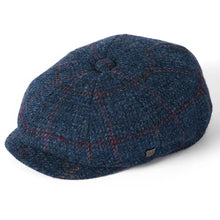 Carloway Harris Tweed Baker Boy Cap 4060 by Failsworth Accessories Failsworth   