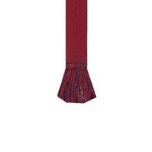 Classic Garter Ties by House of Cheviot Accessories House of Cheviot Brick Red/Navy  