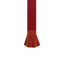 Classic Garter Ties by House of Cheviot Accessories House of Cheviot Brick Red/Ochre  