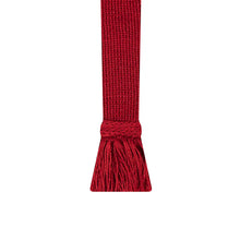 Plain Coloured Garter Ties by House of Cheviot Accessories House of Cheviot Brick Red  