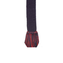 Classic Garter Ties by House of Cheviot Accessories House of Cheviot Navy/Brick Red  