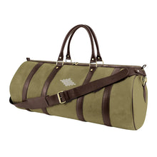 Equipo Bag - Brown Leather & Forest Canvas by Pampeano Accessories Pampeano   