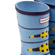 First Classic Caterpillar Character Wellington Boot - Blue Thistle by Hunter Footwear Hunter   