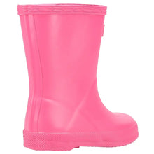 First Classic Wellington Boot - Bright Pink by Hunter Footwear Hunter   