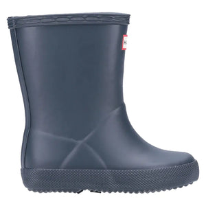 First Classic Wellington Boot - Navy by Hunter Footwear Hunter   