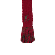 Embroidered Garter Ties by House of Cheviot Accessories House of Cheviot Shooter (Brick Red)  