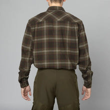 Glen Flannel Shirt - Pine Green Check by Seeland Shirts Seeland   