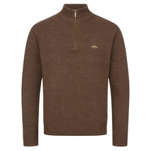 HZ Wool Sweater - Dark Brown by Blaser Knitwear Blaser   