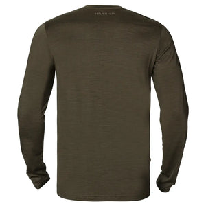 Harkila Base All Season L/S T-Shirt - Willow Green by Harkila Shirts Harkila   