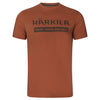 Harkila Logo S/S T-Shirt - Arabian Spice by Harkila