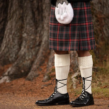 Harris Wool Kilt Hose - Ecru by House of Cheviot Accessories House of Cheviot   