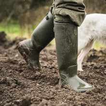 Hillside Enforced Wellington Boot - Pine Green by Seeland Footwear Seeland   