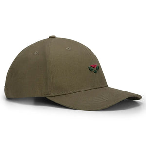 Hoggs 1888 Baseball Cap - Olive by Hoggs of Fife Accessories Hoggs of Fife   