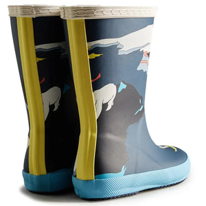 Iceberg Children's Wellington Boots - Navy by Hunter Footwear Hunter   