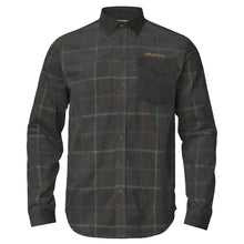 Kaldfjord Corduroy Check Shirt - Phantom by Harkila Shirts Harkila   