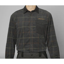 Kaldfjord Corduroy Check Shirt - Phantom by Harkila Shirts Harkila   