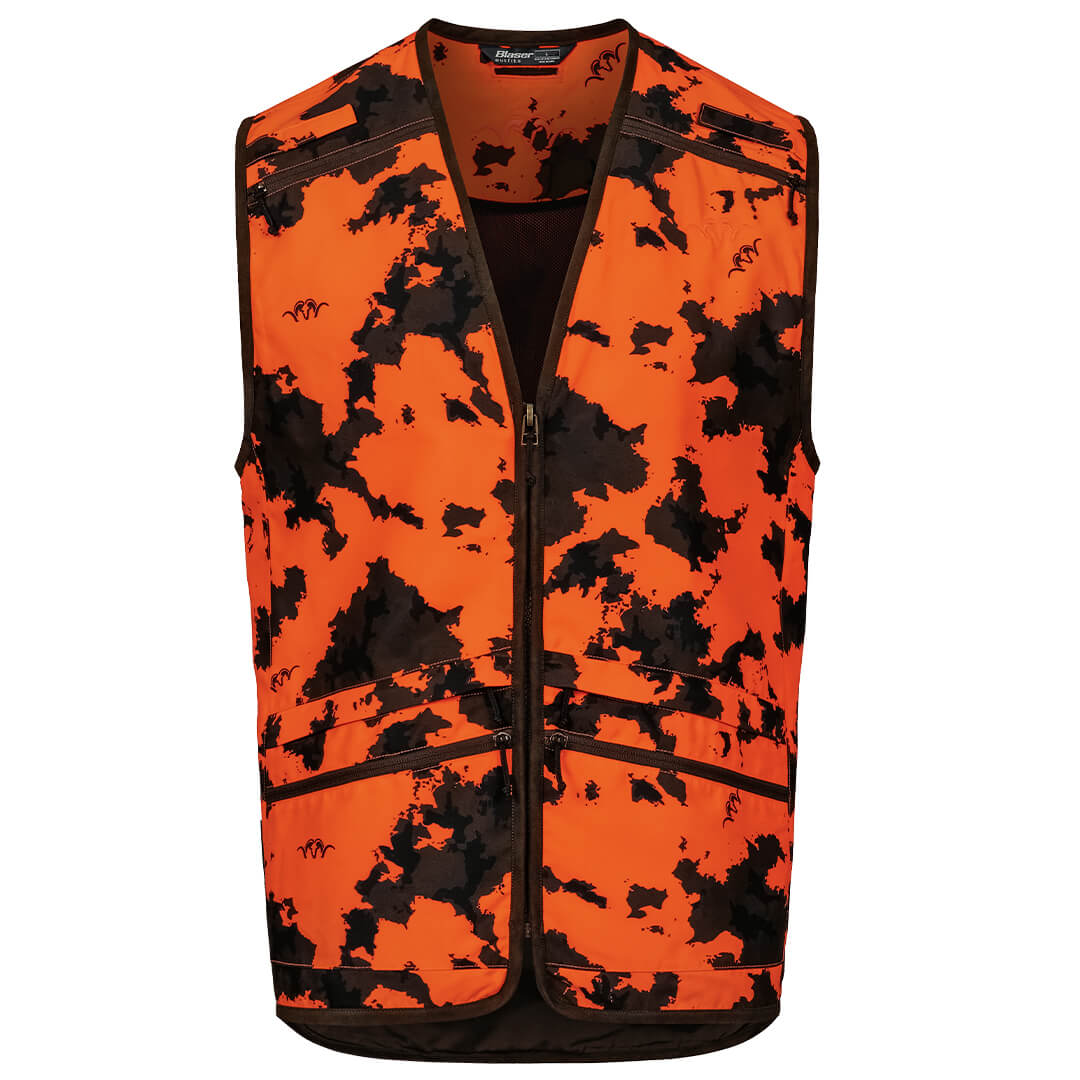 Orange sales camo vest