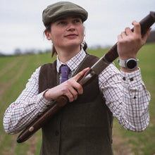 Kerry Shooting Shirt - Cabernet/Blue Check by Seeland Shirts Seeland   