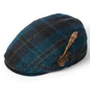 Ladies British Wool Flat Cap - Cyan by Failsworth