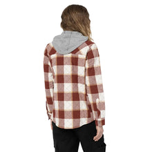 Ladies Flannel Shirt Jacket - Fired Brick by Dickies Jackets & Coats Dickies   