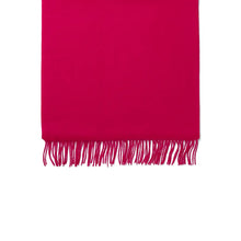 Lambswool Ladies Scarf - Fuchsia by Failsworth Accessories Failsworth   