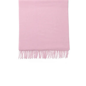 Lambswool Ladies Scarf - Pink by Failsworth Accessories Failsworth   