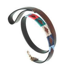 Leather Dog Collar & Lead - Multi by Pampeano Accessories Pampeano   