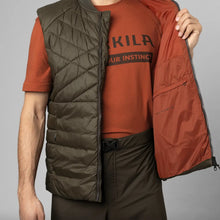 Logmar Insulated Packable Waistcoat - Willow Green by Harkila Waistcoats & Gilets Harkila   