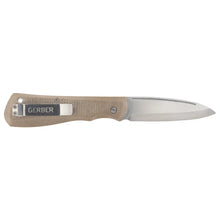 Mansfield FE DP Folding Clip Knife - Natural Micarta by Gerber Accessories Gerber   