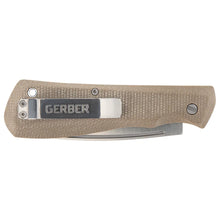 Mansfield FE DP Folding Clip Knife - Natural Micarta by Gerber Accessories Gerber   