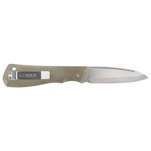 Mansfield FE DP Folding Clip Knife - Olive by Gerber Accessories Gerber   