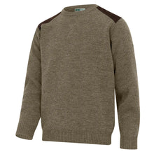 Melrose II Crew Neck Pullover - Meadow Green by Hoggs of Fife Knitwear Hoggs of Fife   