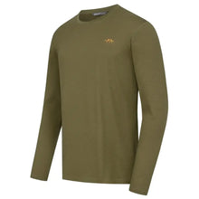 Merino Base 160 L/S Shirt - Dark Olive by Blaser Shirts Blaser   