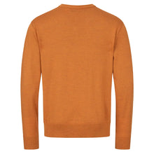 Merino V-Neck Sweater - Rust by Blaser Knitwear Blaser   